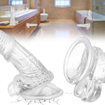 Realistic Horse Dildo Animal Penis G-Spot Stimulation Tpe Butt Plug Anal Sex Toys Prostate Massager For Men Women Couple (L)