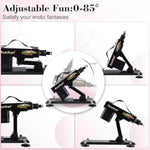 Sex Machine Thrusting Dildo Machine For Women And Men Fuck Machine With 3Xlr Connector Love Machine For Couples And Solo Play Sex Toys Thruster For Hands-Free Play With 7 Attachments