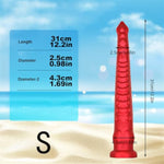 12.2In Huge Octopus Realistic Anal Dildo Butt Plug Toy For Women, Silicone G Spot Dildo Extra Long Anal Plug With Suction Cup, Smooth Real Animal Penis Adult Sex Toy (S)