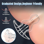 Steel Anal Stretcher Trainer Anal Plug Expander Adult Sex Toys For Men, 2 Inch Diameter Anal Training Hollowed-Out Design Stainless Steel Big Butt Plug For Beginner Enema Cleaning Fetish Play