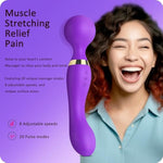 Viboators Toys - Dildo Vibrator For Women,20 Patterns & 8 Speeds For Clitoral And G-Spot Stimulation, Waterproof Rose Adult Sex Toys For Women And Couples Massager (Purple)