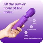 Vibrator Wand Sex Toys,Clit Stimulator Vibrators,Vibrator For Woman,Wand Massager Sex Toy,20 Patterns,8 Speeds Of Pleasure,Quiet Adult Sex Toys,Waterproof, For Women Partner Play Gifts (Purple)