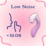 2 In 1 Personal Vibrator Massager For Women, Suction & Vibration With 3 Interchangeable Suction Heads, Cordless, 10 Modes, Female Tools For Relaxation & Muscle Relief, Rechargeable