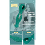 Vibrating Sex Toys Anal Butt Plugs – Anal Sex Toy With 12 Powerful Vibrations, Anal Thread Design, Anal Prostate Massager, Anal Sex Toys For Male And Female Couples (Green)