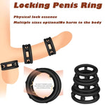 Sex Toys Penis Ring Silicone Cock Rings For Men Set With 4 Different Sizes For Erection Enhancing,Long Lasting Stronger Sexual Stimulation Glans Ring,Adult Toys For Couples Pleasure