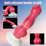 Dog Dildo Insertion Penis Silicone Simulation Dildo Couple Orgasm Toys G-Spot Rear Anal Plug With Powerful Suction Cups Suitable For Female/Male/Gay