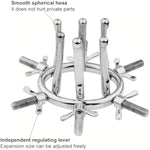 Metal Anal Expander Vaginal Expander,Adjustable Anal Dilator Vaginal Dilator Bdsm Sm Adjustable Butt Plug Anal Sex Toys For Men Women Dilatador Anal Stretcher (Style B)