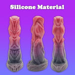 Realistic Monster Silicone Dildo, 9 Inch Big Shaped Liquid Dildo With Strong Suction Cup, Liquid Silicone Huge Thick Dildo, Anal Plug Dildo Prostate Massager, Adult Sex Toy For Women Men And Couples