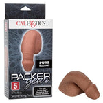 Brown Silicone Packer Gear with Secure Fit and Comfortable Design