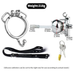 Flat Chastity Cage Inverted Chastity Cage Metal Male Chastity Device Steel Cock Cage For Men Bdsm Bondage Negative Penis Cage Sex Toys For Couples (45Mm/1.77In)