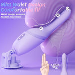 Thrusting Vibrator Women Sex Toys - 5In1 Adult Sex Machine With Heating & 10 Thrusting Vibrating Modes, App Control & Detachable Suction Base, Hands-Free G Spot Anal Dildo For Couples Games