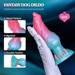 Dog Dildo, Realistic Thick Monster Dildos With Knot Fantasy Silicone Animal Dildo With Suction Cup Anal Sex Toys For Women And Men Couples