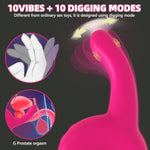 Digging Mode Prostate Massager, Anal Plug With 10 Vibes & 10 Digging, Male Sex Toys For Men Enema Products Dildos, Anal Toy For Male G-Spot Prostate Stimulation, Also A Female G-Spot Vibrator