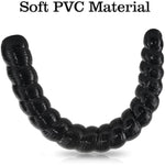 Long Double-Ended Dildos, 20.2 Inch Large Dual Dildos,Flexible Anal Plugs Beads Sex Toys For Men,Women,G Spot,Black