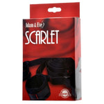 Scarlet Couture Bed Bondage System, Adult Sex Toys & Furniture For Kinky Couples, Restraint Gear & Accessories For Women Pleasure, Self Bondage Cuffs Fits Any Bed Size, Bdsm Kit