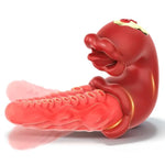 Vibrator Sex Toys For Women, Tongue Thrusting Vibrators Dildo Rose Sex Toys With 10 Swaying & Vibration Modes, G Spot Clit Stimulator Pleasure Tools For Female Couples Games