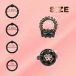 Ultra Soft Stretchy Sex Rings for Couples - 5 Different Sizes Erection Rings