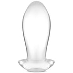 Big Butt Plug Trainer, Anal Plug Prostate Massage Anus Dilator Anal Ball For Beginner Advanced Men Women (Clear Xl)