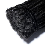 300 Pieces Black Pipe Cleaners Craft Bulk Art Chenille Stems for DIY Project Decorations