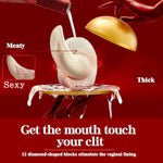 Swing Tongue Vibrator For Women, 3 In 1 Tongue Vibrators Dildo Licking Sex Toy For Vagina And Anal, Waterproof G-Spot Vibrator With 10 Modes, Rechargeable Oral Adult Sex Toys For Women And Couples