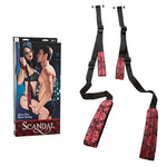 Calexotics Over The Door Swing – Luxury Bondage Restraints For Couples – Bdsm Toys For Couples – Red