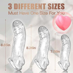 Penis Sleeve Extender Sex Toy For Men Cock Sleeve, 3 Sizes Pennis Extender Ultra-Soft Silicone, Adult Sex Toys & Games Sexuales Penis Extension Time For Male Sex Toy Pleasure Tools Couples Sex Toys