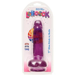 Curve Novelties 61156: Lollicock Slim Stick W/Balls 7In Grape