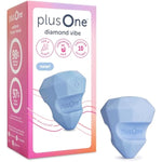 Diamond Vibe Personal Massager Vibrator, 10 Vibration Settings, Waterproof, Body-Safe Silicone, Usb Rechargeable