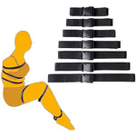 7 Pcs Set Adjustable Bondage Rope For Adult Play, Bdsm Bondage Straps For Women, Sex Toys Restraints Bundle For Extreme Love, Sm Sex Toys For Couples Flirt Play Fetish Cosplay