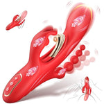 4 In 1 Sex Toys Rabbit Vibrators Dildo - Adult Toys Clitoris G Spot Vibrator With 4 * 9 Vibration, Adult Sex Toys For Women Couple Clitoral Stimulator With Anal Beads & Pen Vibrator, Women Sex Toys