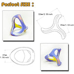 The New Penis Ring Erection, Bondage Silicone Cock Ring For Men, Premium Stretchable Silicone Penis Ring, Bdsm Cock Ring For Sex Men Time Delay Sex Toy