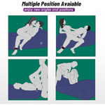 Sex Toy Pillow With Restraints For Couples, Sex Wedge Sofa Adult Sex Toy For Bedroom, Ramp Furniture Inflatable Sex Pillow With Adjustable Handcuffs, Sex Sofa For Deep Position Support For Men Women