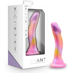 Adult Sex Toys - Avant Sun'S Out Platinum Cured Purio Silicone Dildo - 7.5 Inch Long - Ultrasilk Smooth Ridged Shaft Suction Cup Base Strap-On Compatible - Women, Men, Couples - Pink