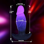 7" * 2" Fantasy Silicone Realistic Large Thick Dildo Butt Plug Anal Trainer