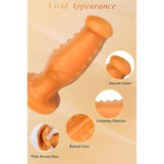Large Anal Plugs Buttplug Anal Stretcher With Strong Suction Cup Realistic Dildo G-Spot Stimulation Soft Liquid Silicone Vaginal Prostate Massager For Men And Women (Xl)