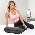 Liberator Jaz Original Sex Positioning Pillow - Microvelvet, Foam, Black