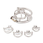 Male Small Chastity Device Cages Prevent Escape Design Closed Ring Cock Cage Adult Game Sex Toy B655 55Mm