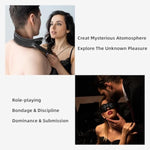 Bdsm Sex Bondage Thigh Sling - Bed Restraints With Soft Eye Mask & Adjustable Legs Restraints, Couples Bdsm Sex Toys, Adult Beginner Bondage Toys For Women Or Gay