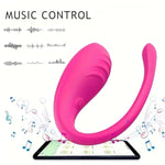 Wearable Panty Vibrator G-Spot Vibrating Egg With App Control, Long Distance Silicon Vibrating Panty Vagina Stimulator Clitoris And Anal Massager Adult Sex Toy