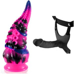 Tentacle Realistic Monster Dildo + Hollow Strap-On System