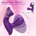 Wearable App Clitoral Vibrator Adult Toys For Women Panty Vibrator With 9 Slap, 9 Snap Mode Nipple Anal Clitoral Stimulator Sex Toys For Women Couples