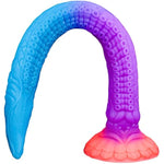 Tentacle Dragon Dildo Monster Dildo,17.7" Long Anal Dildos Alien Fantasy Sex Toy Glow In The Dark, Silicone Anal Toys Thick Large Butt Plug For Deepest Sex, Horse Animal Dildos For Men & Women