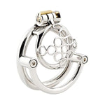 Mens Short Chastity Cages Prevent Escape Design Closed Ring Cock Cage Adult Game Sex Toy S740 (1.57 Inch / 40Mm)