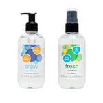 Enjoy Water Based Lube 8.5 Fl Oz & Fresh Sex Toy Cleaner Spray 8.5 Fl Oz - Couples Sex Toys Bundle