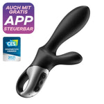 Heat Climax + Connect App Vibrator Sex Toy | Adult Toys For Women | Anal Or Vaginal Vibrator | Vibrating Sexual Pleasure Device | Stimulation Vibrators | Female Wellness Tools | Woman Sextoy