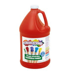Non-Toxic Washable Tempera Paint for Children, 1 Gallon Red