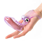 Finger Vibrator Sleeve For Women G-Spot Massager,Clit Vagina Stimulator Massager Bullet Vibrator Masturbator For Female Lesbian Adult Sex Toys For Couple