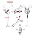 Metal Sm Chastity Cages Flat Chastity Devices Chastity Cage Small For Men Penis Restraint Chastity With Black Belt?C Style?