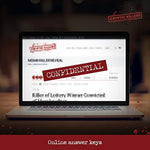 Unsolved Murder Mystery Game - Cold Case File Investigation - Detective Clues/Evidence - Solve The Crime - Individuals, Date Nights & Party Groups - Murder At The Movie Theater