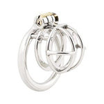 Male Chastity Device Stealth Lock For Adults Solitary Extreme Confinement Cage C955 (2.17 Inch / 55Mm)